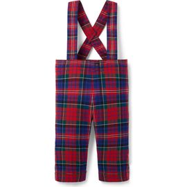 Janie and Jack Janie and Jack Baby Tartan Suspender Pant