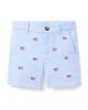 Janie And Jack Janie and Jack Boys' Embroidered Flag Short - 1