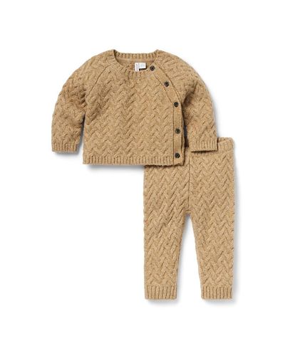 Janie And Jack Janie and Jack Boys' Herringbone Knit Matching Set