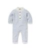 Janie And Jack Janie and Jack Boys' Striped Knit One-Piece - 1