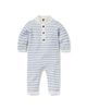 Janie And Jack Janie and Jack Boys' Striped Knit One-Piece - 2