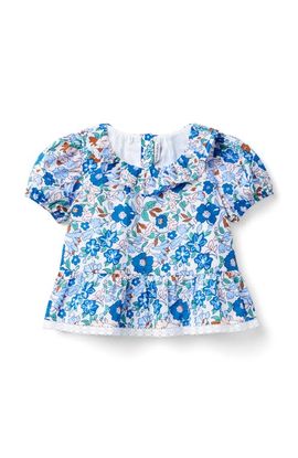 Janie and Jack Janie and Jack Floral Ruffle Peplum Top