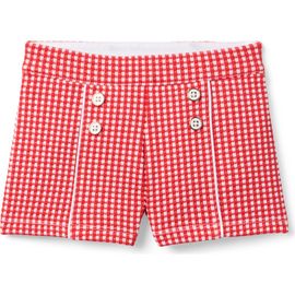 Janie and Jack Janie and Jack Gingham Jacquard Short