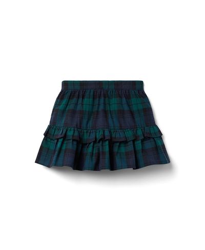 Janie And Jack Janie and Jack Girls' Tartan Ruffle Skirt