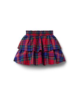 Janie And Jack Janie and Jack Girls' Tartan Tiered Skirt