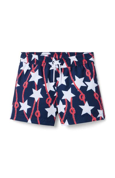 Janie and Jack Janie and Jack Printed Swim Trunk