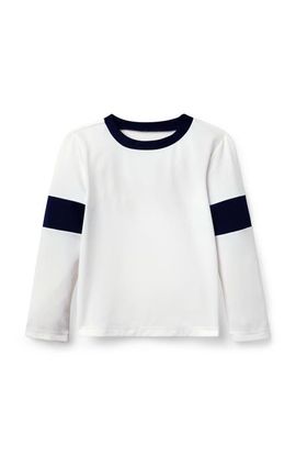Janie and Jack Janie and Jack Recycled Stripe Rash Guard