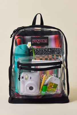 JanSport JanSport Clear Pack in Clear, Women's at Urban Outfitters