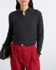 Jardin des Orangers Jardin des Orangers Cable-knit cashmere polo sweater - 2
