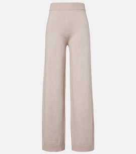 Jardin des Orangers Jardin des Orangers Cotton and cashmere wide-leg pants