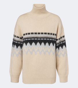 Jardin des Orangers Jardin des Orangers Fair Isle cashmere sweater
