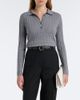 Jardin des Orangers Jardin des Orangers Ribbed-knit virgin wool polo sweater - 2