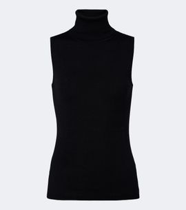Jardin des Orangers Jardin des Orangers Ribbed-knit virgin wool turtleneck top