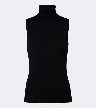 Jardin des Orangers Jardin des Orangers Ribbed-knit virgin wool turtleneck top