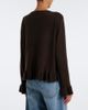 Jardin des Orangers Jardin des Orangers Ruffled virgin wool and cashmere sweater - 5