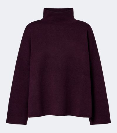 Jardin des Orangers Jardin des Orangers Virgin wool and cashmere high neck sweater