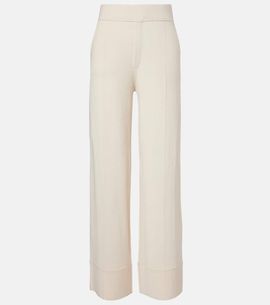 Jardin des Orangers Jardin des Orangers Wool and cashmere wide-leg pants