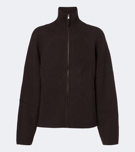 Jardin des Orangers Jardin des Orangers Wool and cashmere zip-up cardigan