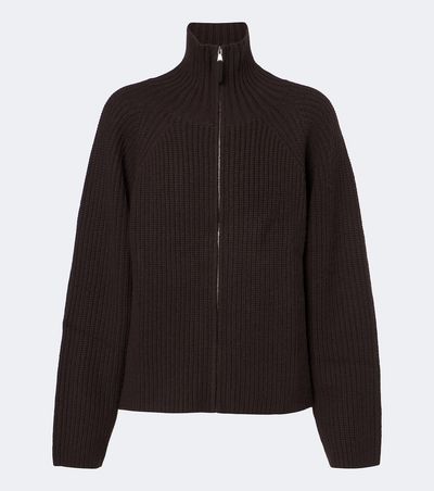 Jardin des Orangers Jardin des Orangers Wool and cashmere zip-up cardigan