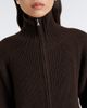 Jardin des Orangers Jardin des Orangers Wool and cashmere zip-up cardigan - 4