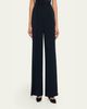 Jason Wu Collection Asymmetric Pleat Straight-Leg Cady Trousers - 4