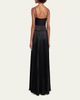Jason Wu Collection Cowl-Neck Pleated Satin Peplum Gown - 3