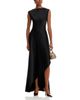 Jason Wu Collection Jason Wu Collection Crepe Back Satin Asymmetrical Gown - 2