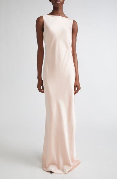Jason Wu Collection Jason Wu Collection Draped Crepe Back Satin Gown