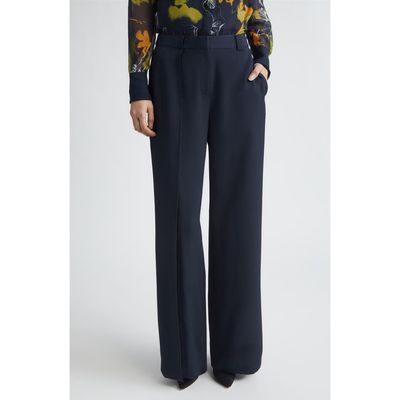 Jason Wu Collection Jason Wu Collection Pintuck Straight Leg Cady Trousers