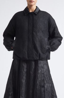 Jason Wu Collection Jason Wu Collection Textured Fray Jacquard Jacket