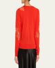 Jason Wu Collection Lace-Inset Merino Wool Sweater - 3