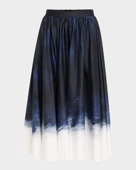 Jason Wu Collection Printed Circle Skirt