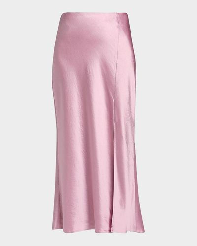 Jason Wu Collection Satin Bias Slip Pencil Midi Skirt
