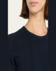 Jason Wu Collection Short Sleeve Wool Cable Midi Dress - 5