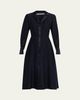 Jason Wu Collection Washed Twill Layered Midi Shirtdress - 1