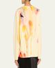 Jason Wu Collection Watercolor Floral Lace Applique Wool Sweater - 3