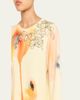 Jason Wu Collection Watercolor Floral Lace Applique Wool Sweater - 5