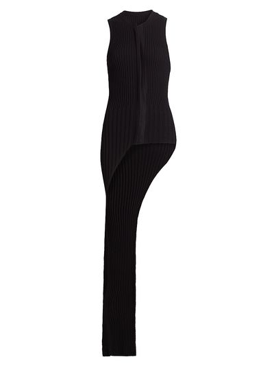 Jason Wu Collection Women's Asymmetrical Rib-knit Sweater Vest