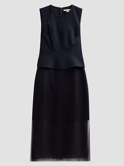 Jason Wu Collection Women's Cady Layered Sleeveless Cocktail Dress