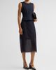Jason Wu Collection Women's Cady Layered Sleeveless Cocktail Dress - 4