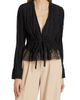 Jason Wu Collection Women's Crinkled Lace Detail Jacket - 2