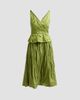 Jason Wu Collection Women's Floral Embroidered Peplum Midi Dress - 1