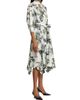 Jason Wu Collection Women's Forest Floral Silk Belted Shirtdress - 4