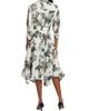 Jason Wu Collection Women's Forest Floral Silk Belted Shirtdress - 5