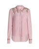 Jason Wu Collection Women's Lace-Detailed Crepe Chiffon Shirt - 1