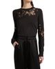 Jason Wu Collection Women's Lace Wool Crewneck Sweater - 3