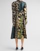 Jason Wu Collection Women's Mixed Floral Jacquard Paneled Coatdress - 3