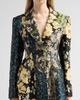 Jason Wu Collection Women's Mixed Floral Jacquard Paneled Coatdress - 5