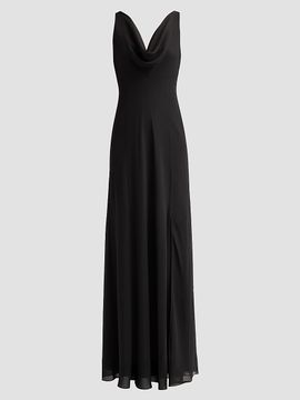 Jason Wu Collection Women's Plunging Crepe Chiffon Bias Gown
