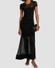 Jason Wu Collection Women's Sheer Mesh Sheath Maxi Dress - 2